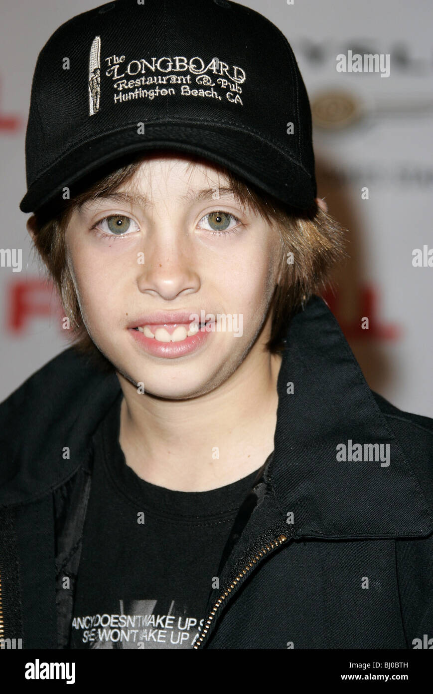 JIMMY BENNETT FIREWALL PREMIÈRE MONDIALE CHINESE THEATRE HOLLYWOOD LOS ANGELES USA 02 Février 2006 Banque D'Images