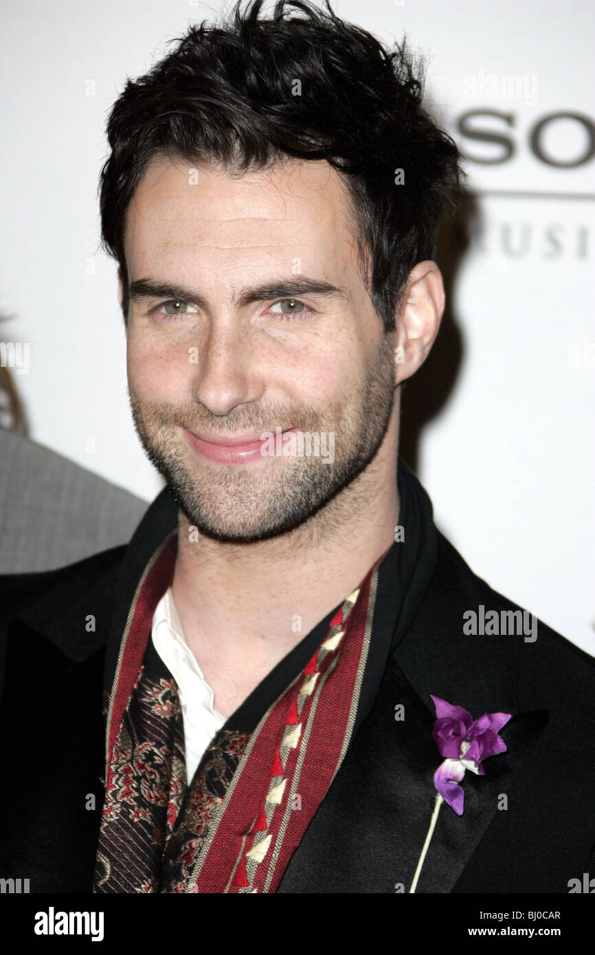 ADAM LEVINE SONY BMG GRAMMY Awards 2006 PARTIE ROOSEVELT HOTEL LOS ANGELES USA 08 Février 2006 Banque D'Images