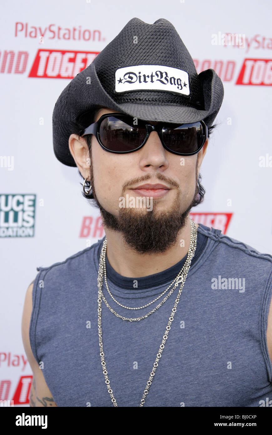 DAVE NAVARRO MUSICIEN SMASHBOX STUDIOS CULVER CITY LOS ANGELES USA 10/12/2005 Banque D'Images