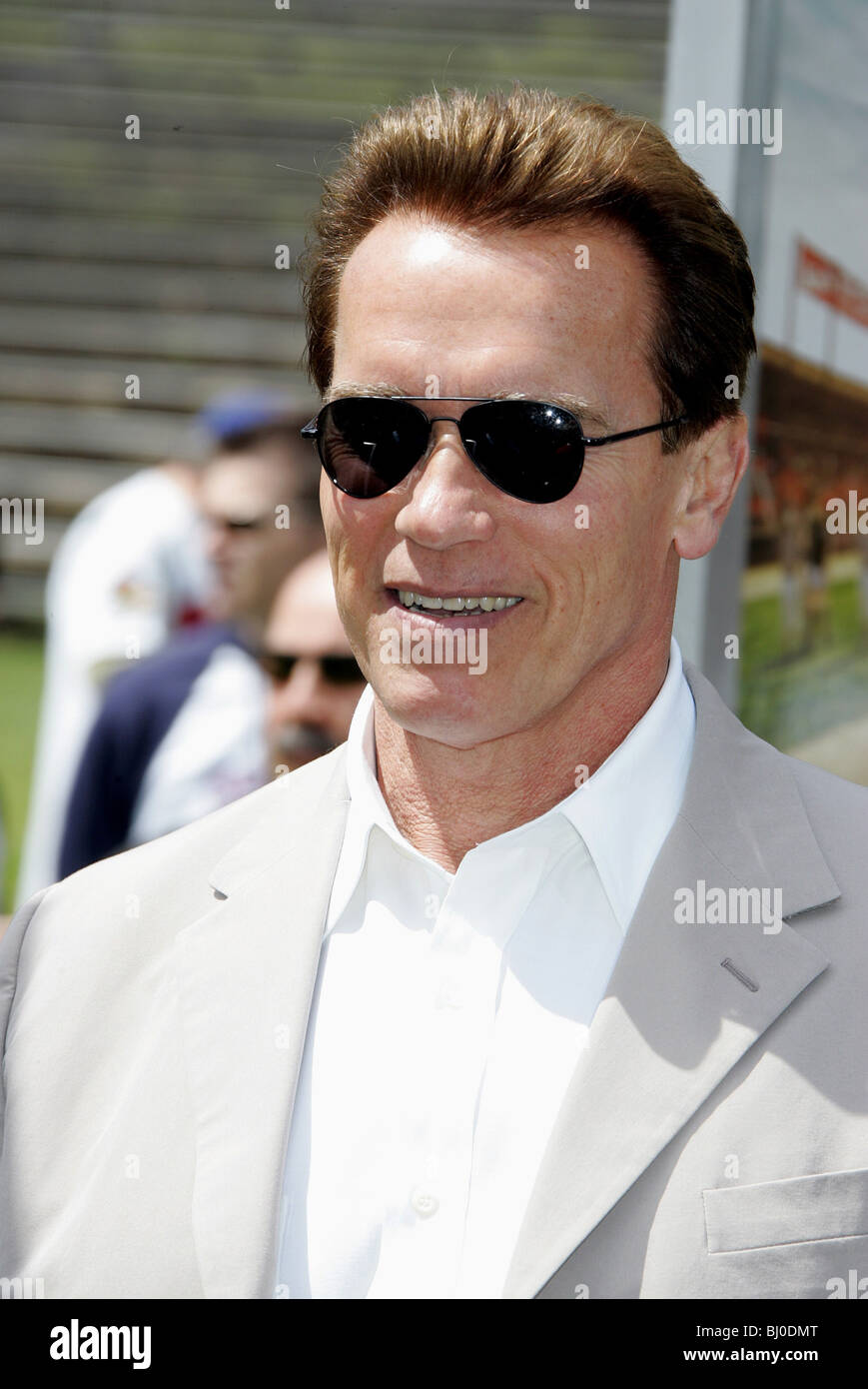 L'acteur Arnold Schwarzenegger WESTWOOD UCLA LOS ANGELES USA 02/04/2006 Banque D'Images