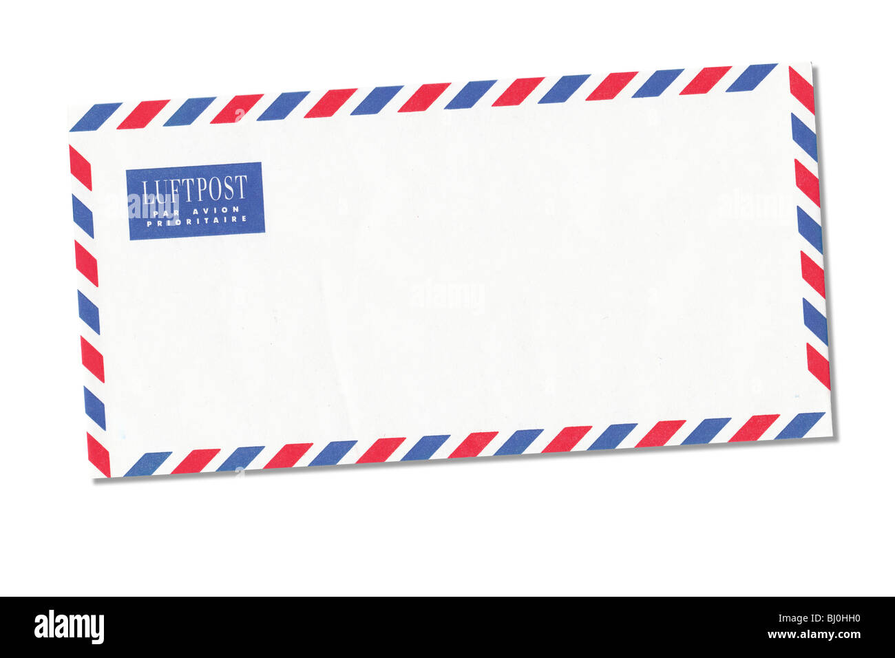 lettre poste aérienne Banque D'Images