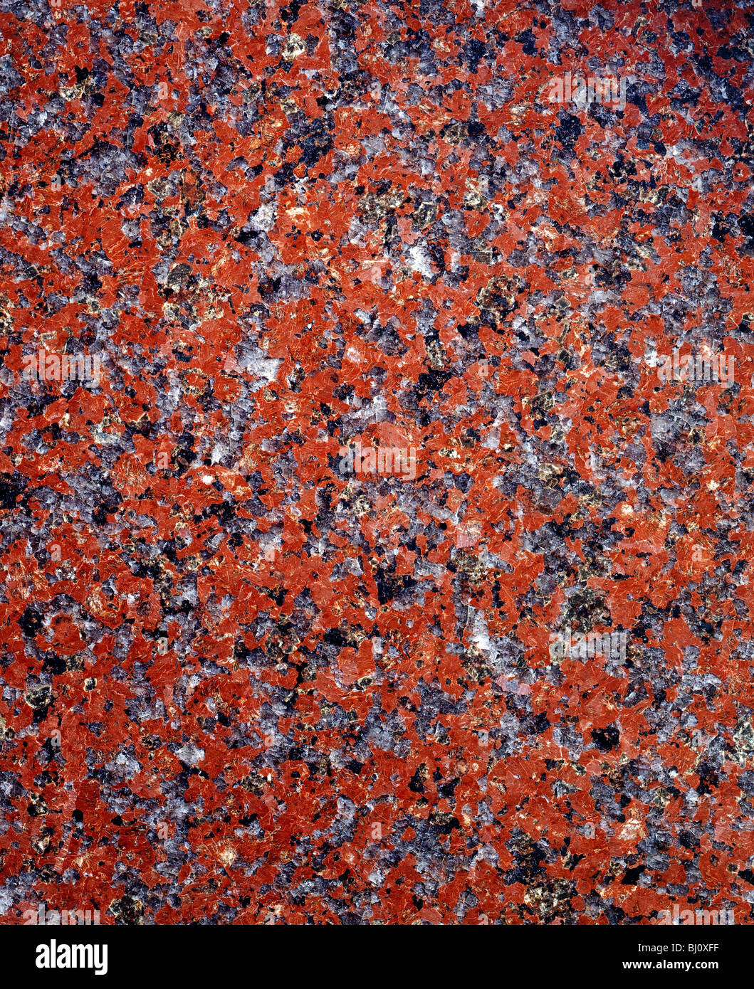 Détail photo de granit naturel utilisé dans les comptoirs de cuisine Banque D'Images