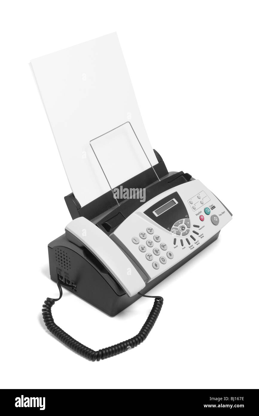 Fax Machine Banque D'Images