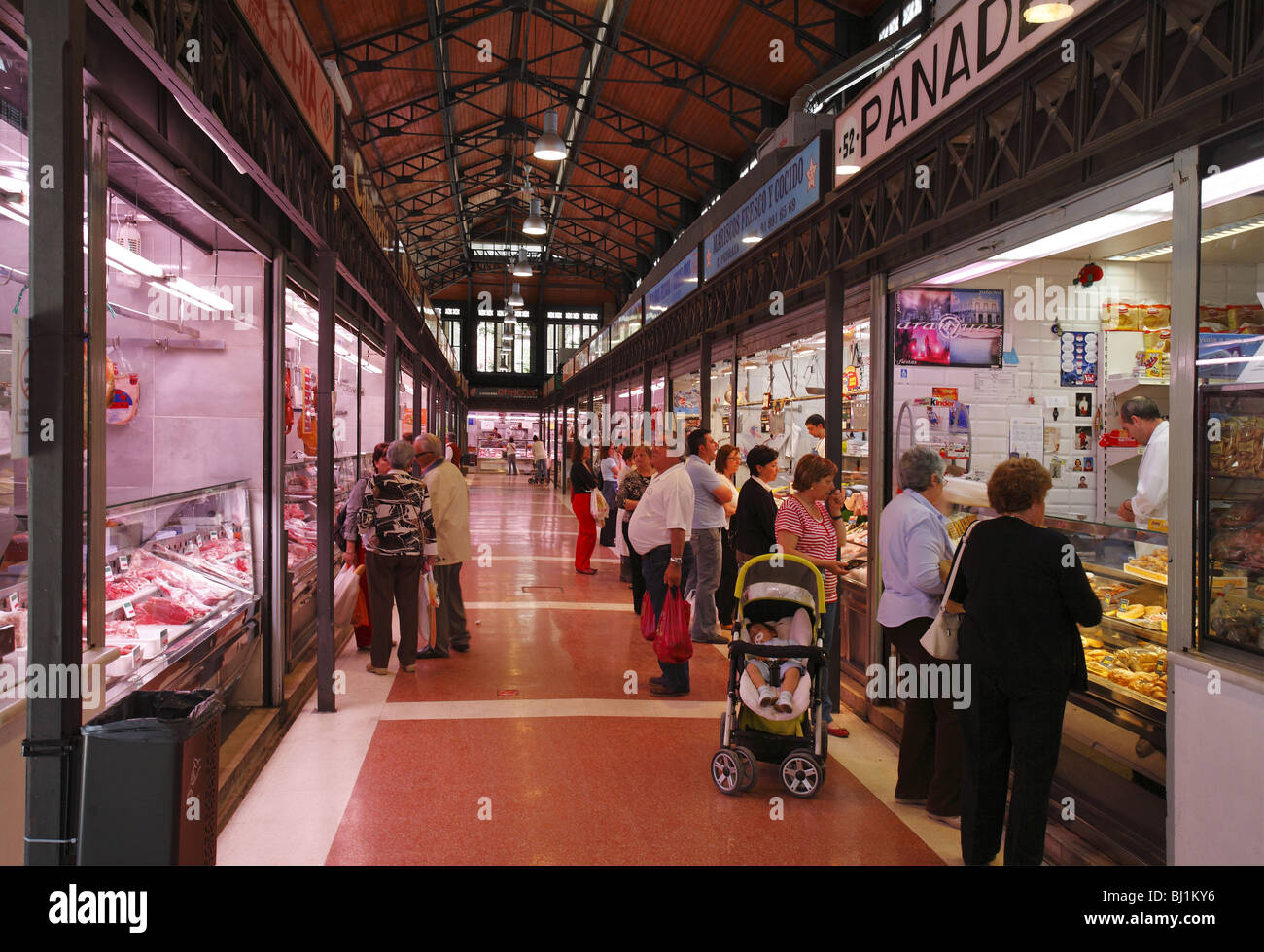 Au marché, Aranjuez, Espagne Banque D'Images