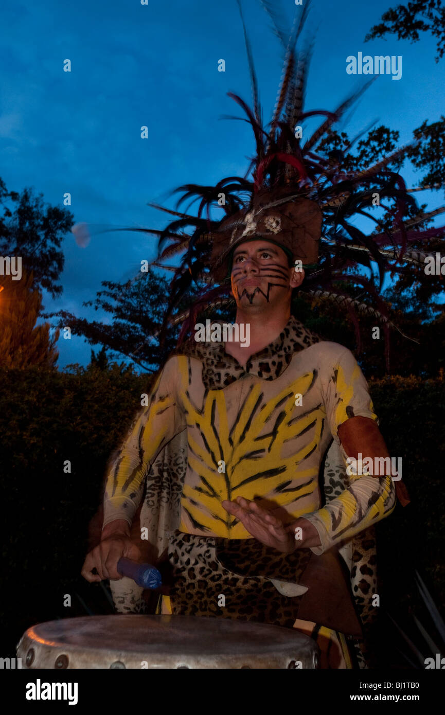 L'homme en costume traditionnel, Guadalajara, Mexique, Amérique du Nord Banque D'Images