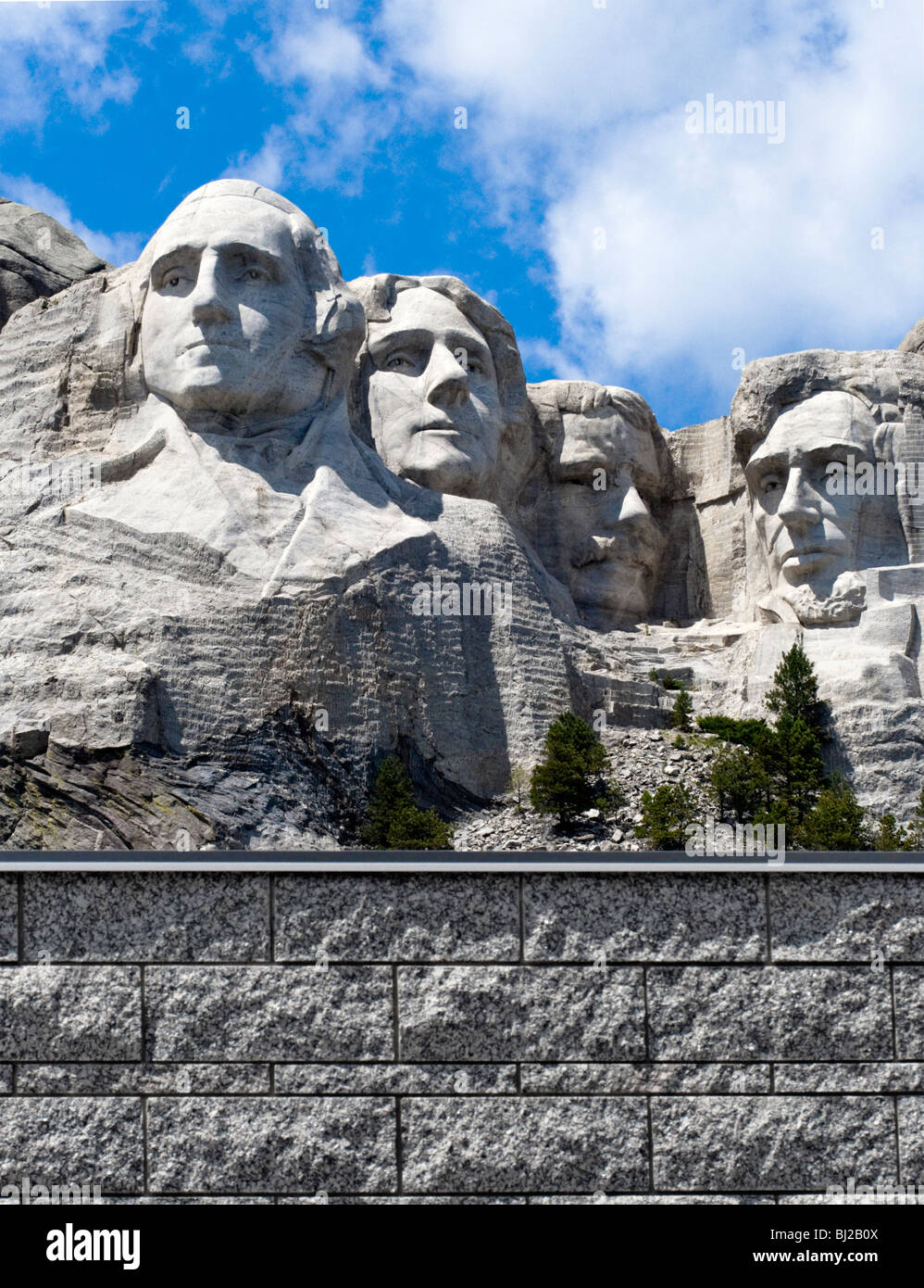 Le mont Rushmore dans le Dakota du Sud Banque D'Images