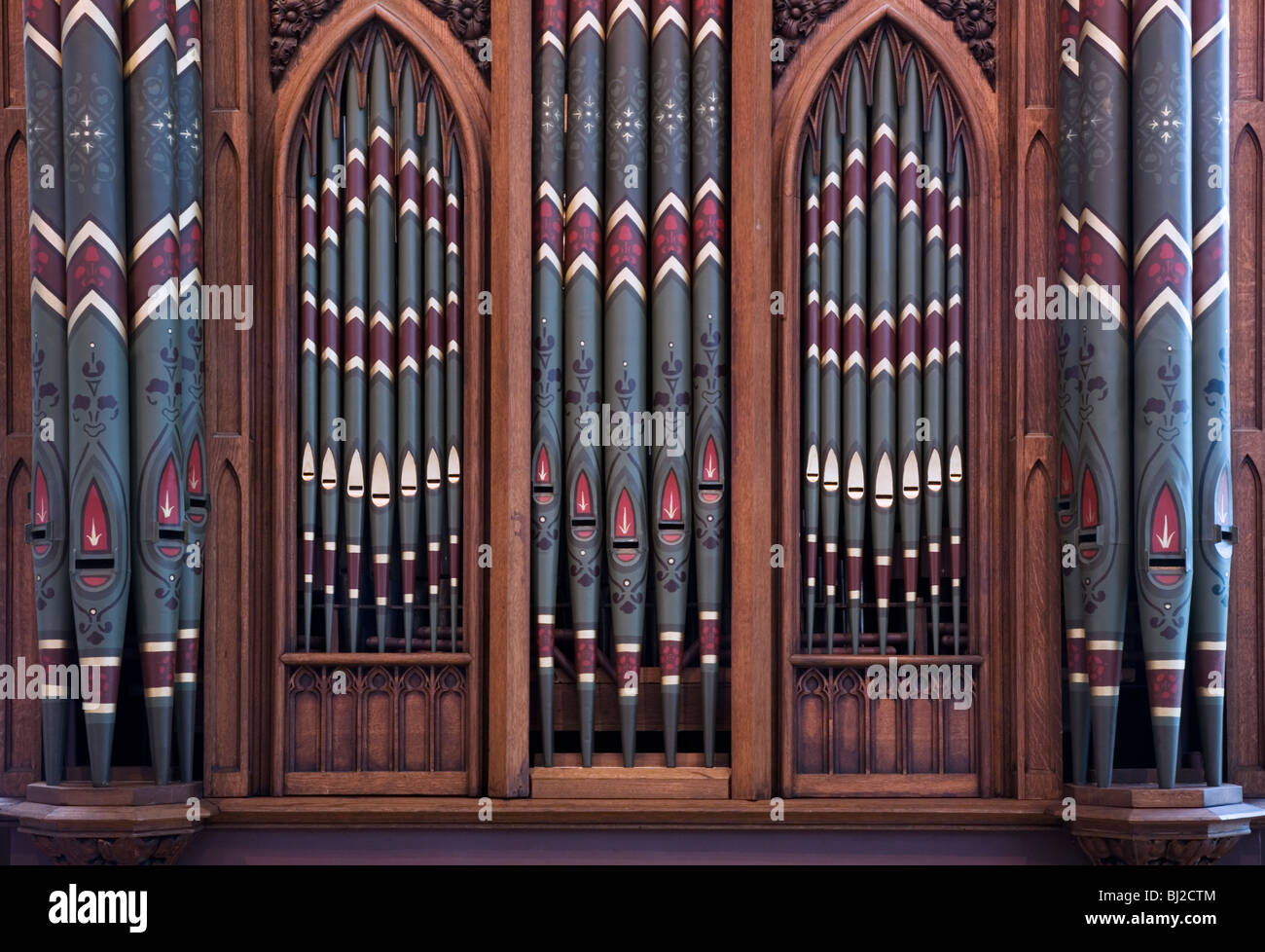 Music instruments keyboard instrument organ Banque de photographies et ...