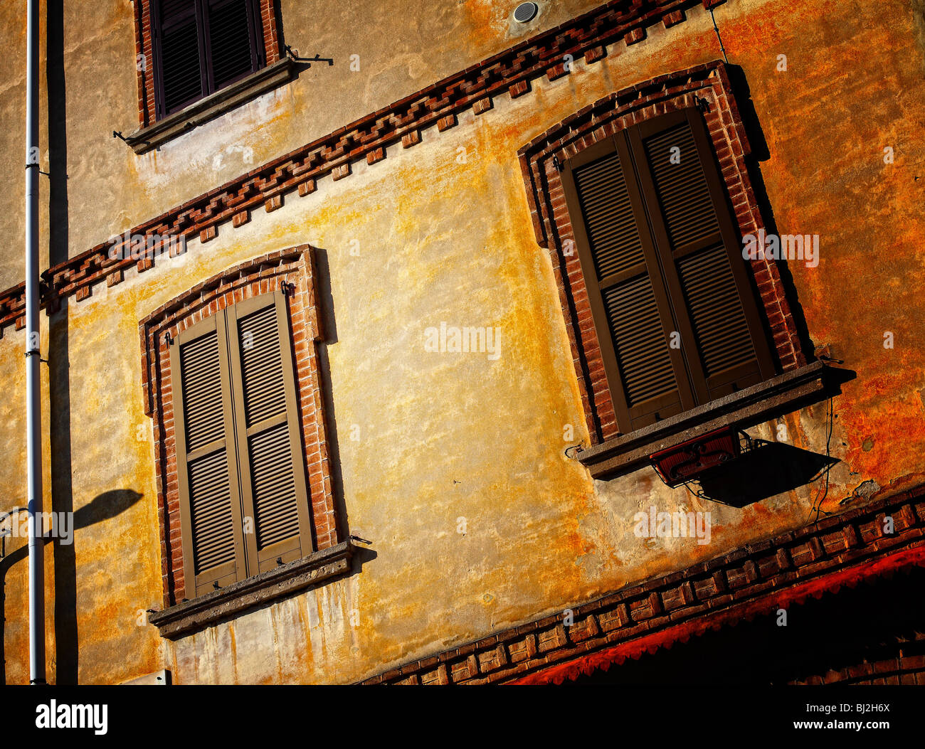 Belle image de détail construction vintage grunge Banque D'Images