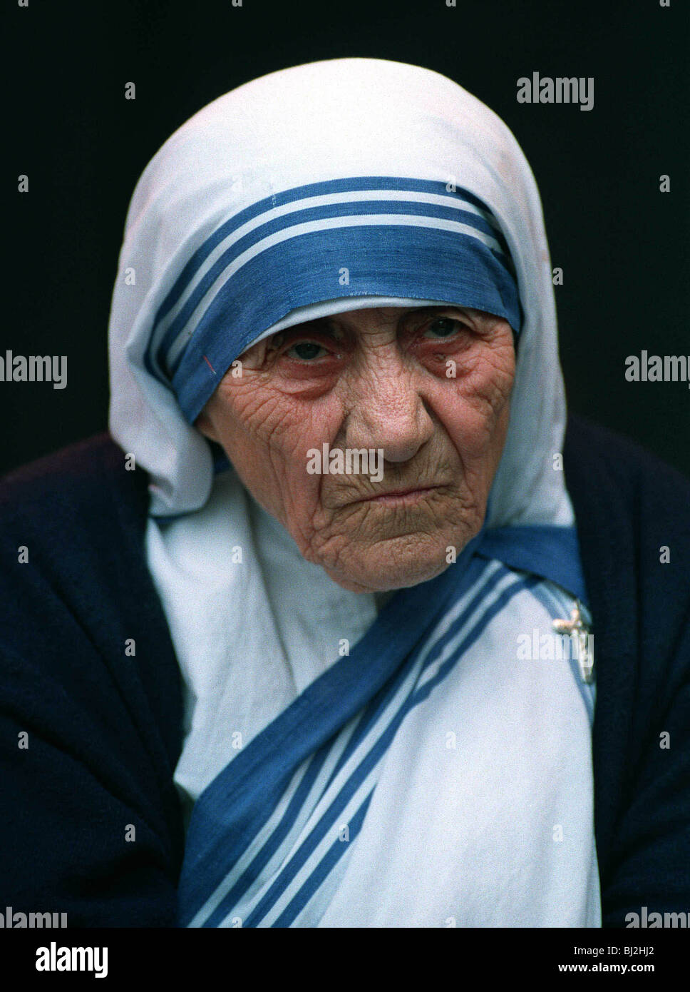 Mère TERESA MISSIONNAIRES DE LA CHARITÉ 04 Juin 1993 Banque D'Images