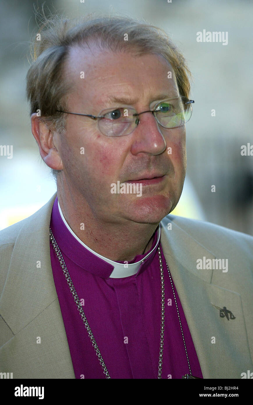 RT REV MICHAEL LANGRISH évêque d'EXETER 13 juillet 2003 YORK ANGLETERRE Banque D'Images