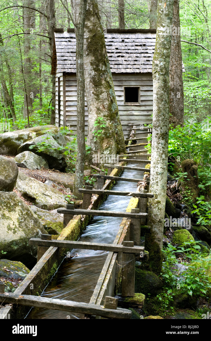 Reagan Mill, Smoky Mountains Banque D'Images