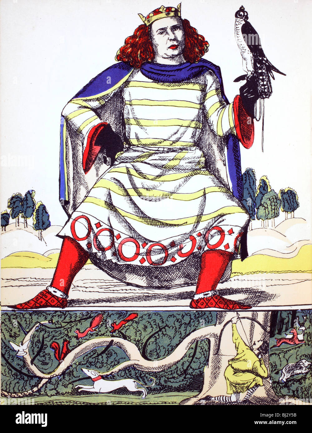 Guillaume II, roi d'Angleterre à partir de 1087, (1932). Artiste : Rosalind 1970 Ford Econoline Banque D'Images