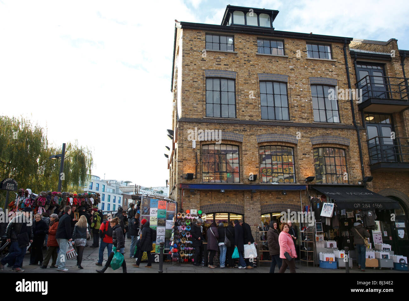 Camden Lock Market Hall Banque D'Images