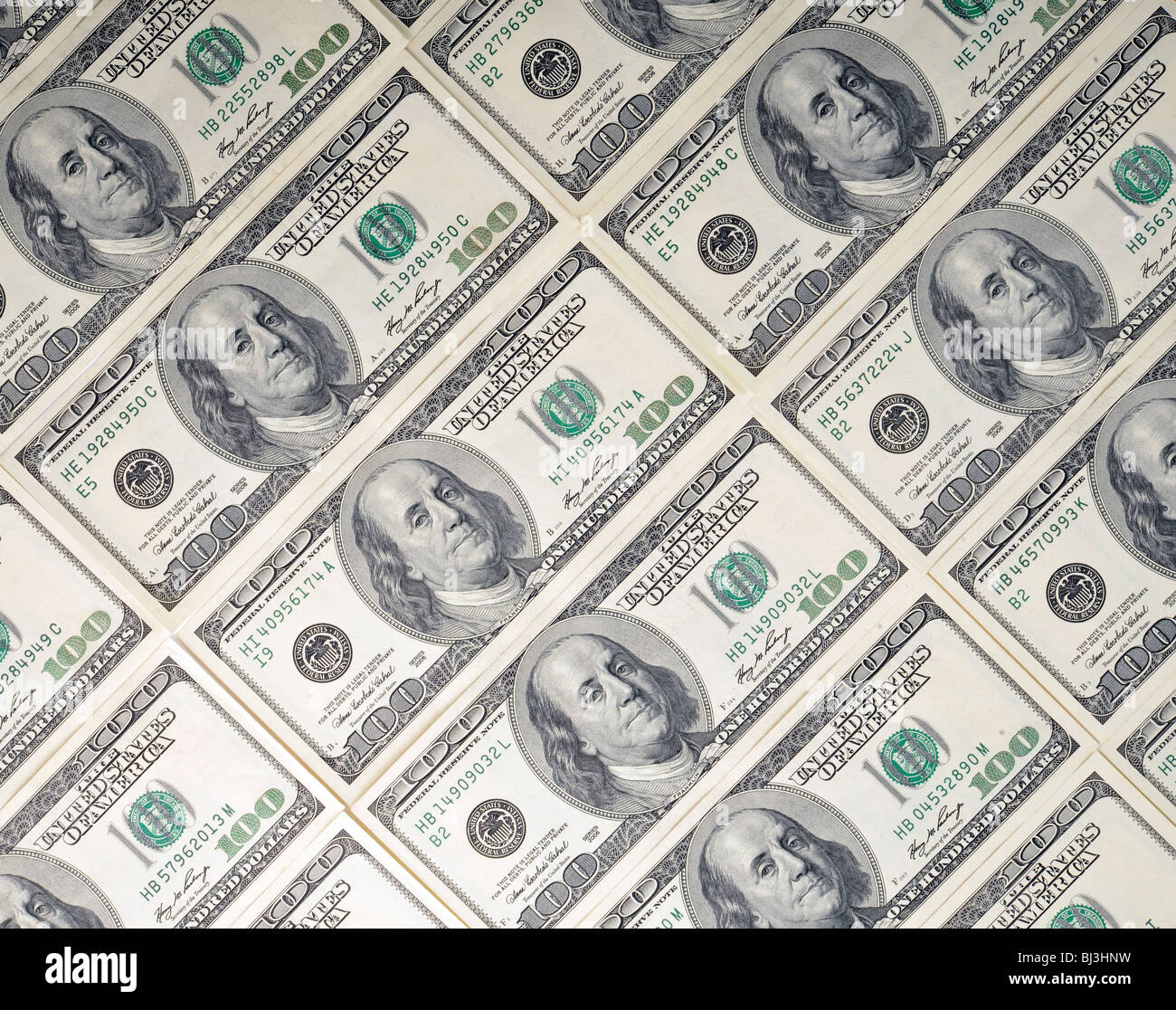 L'image de 100 dollars un billets Banque de photographies et d’images à ...