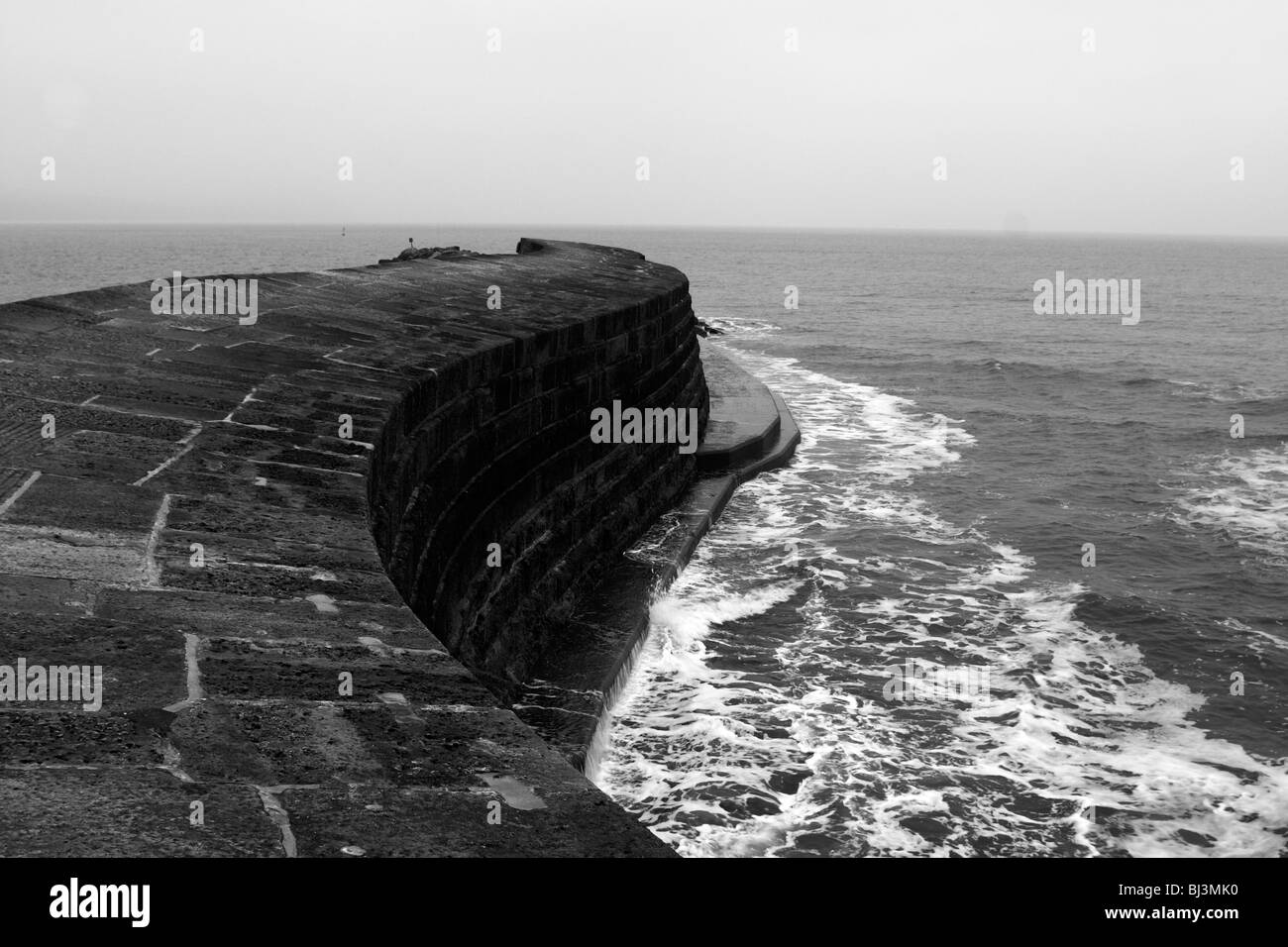 La Cobb, Lyme Regis Banque D'Images