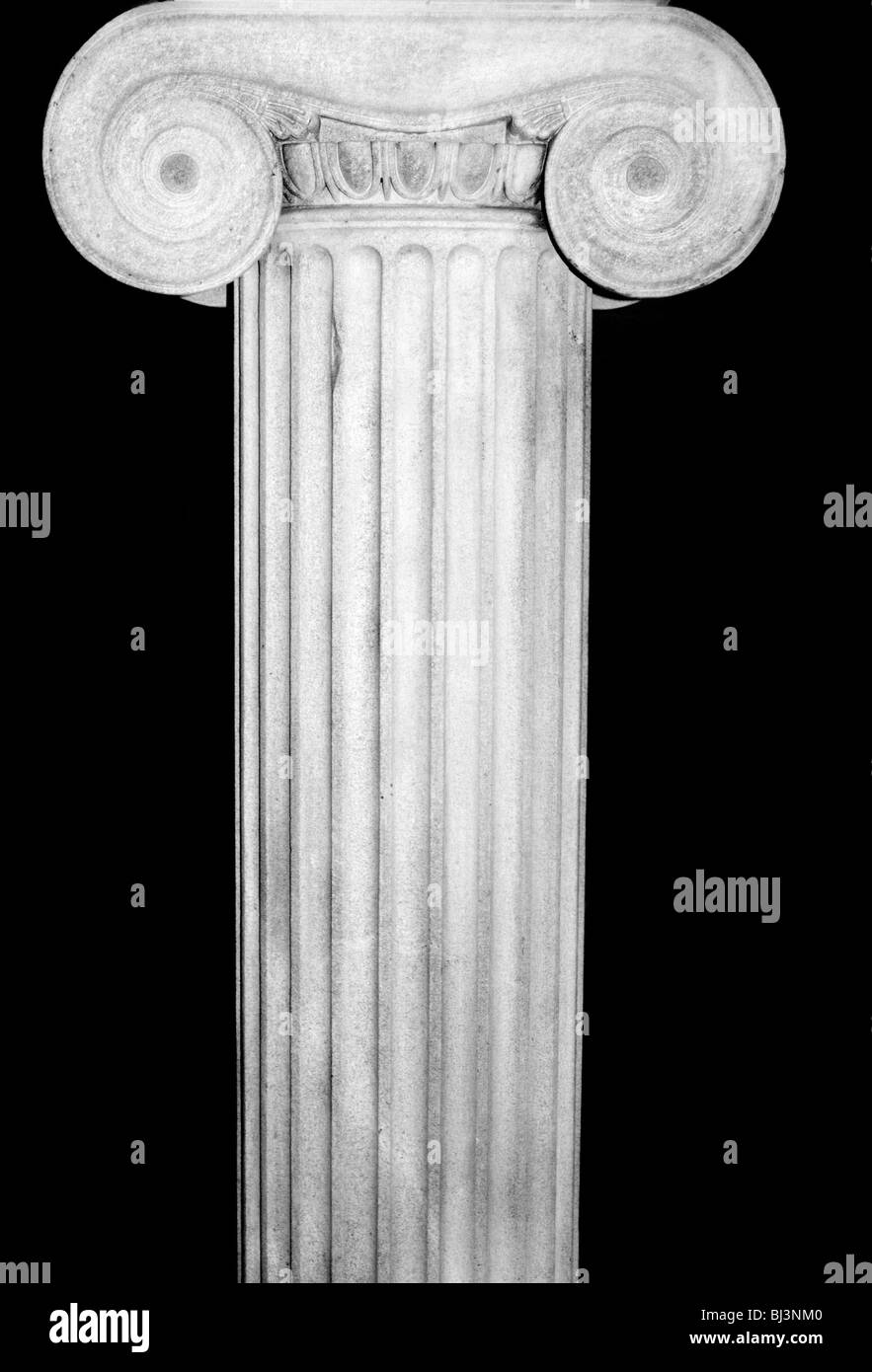 Colonne grecque Banque D'Images