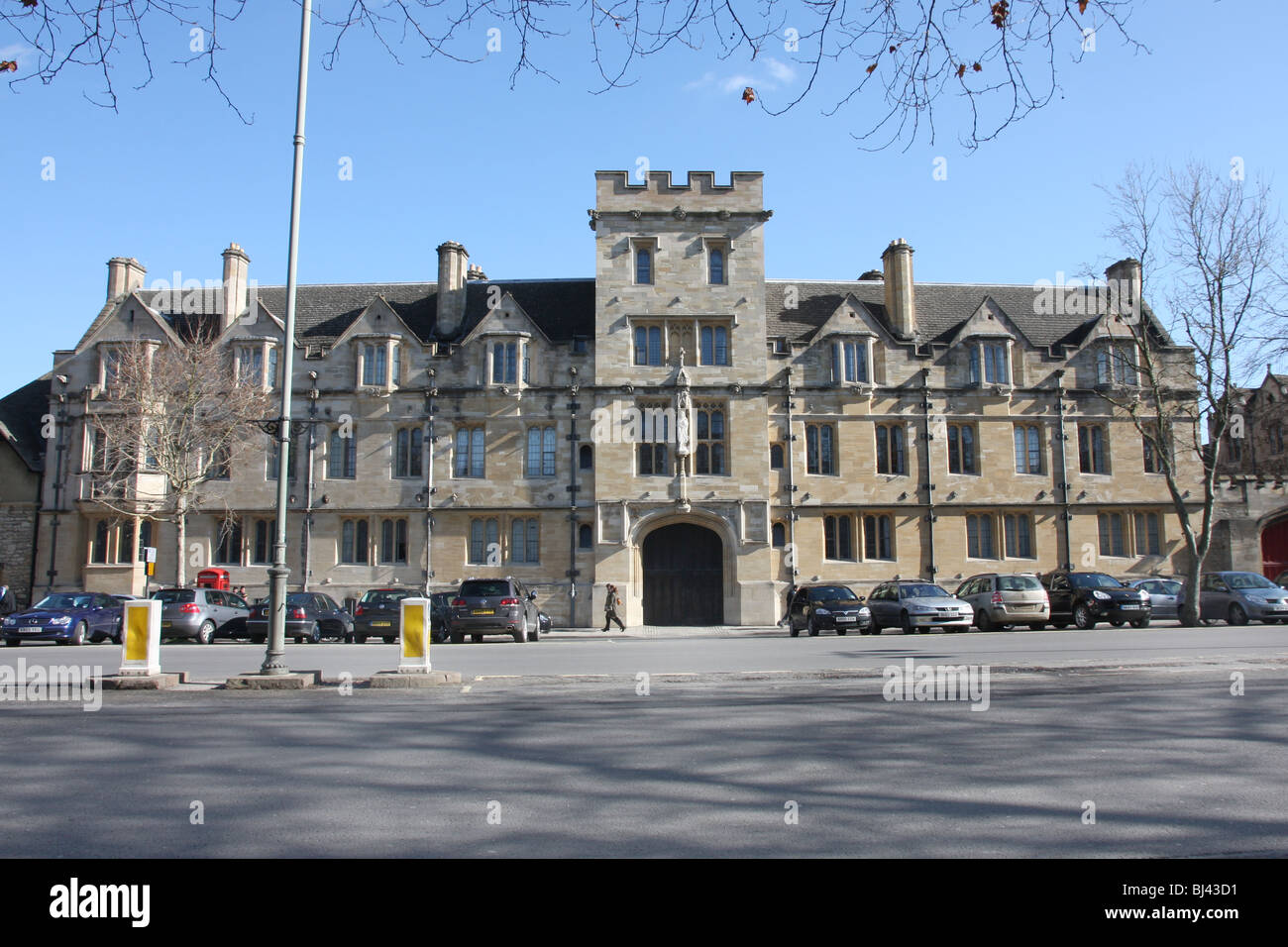 St John's College d'Oxford. Banque D'Images