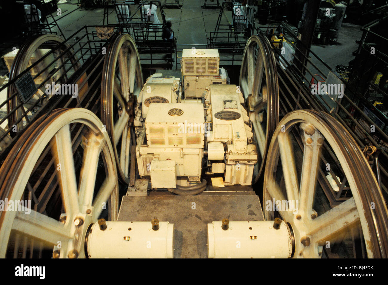Cable Car Museum San Francisco California Banque D'Images