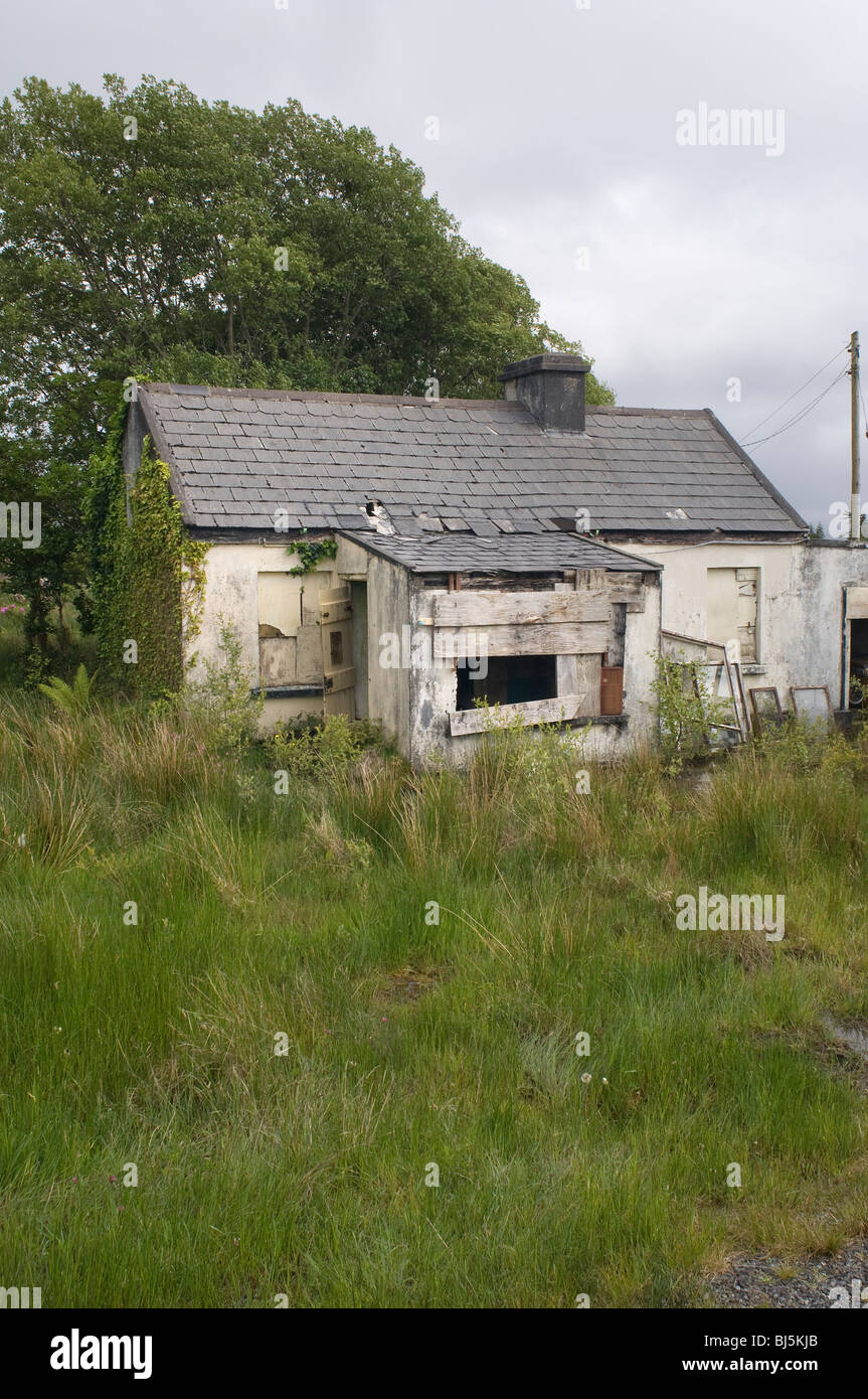 Cottage abandonné Banque D'Images