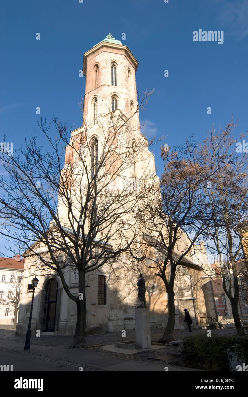 Maria Magdalena Maria Tour Magdolna Torony Quartier du Château Budapest Hongrie Banque D'Images