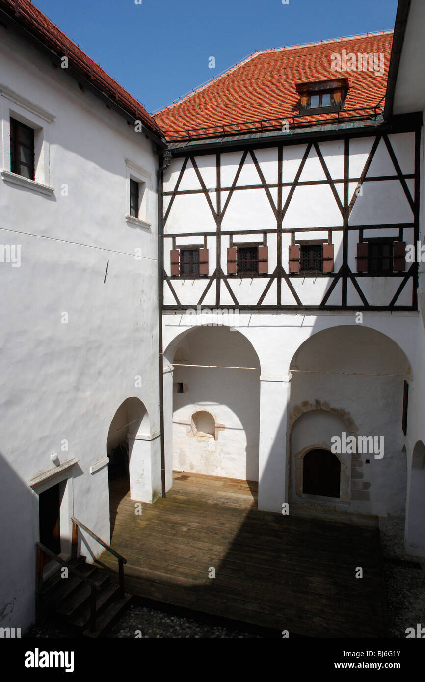 Château du 13ème siècle,Podsreda,Slovénie Banque D'Images