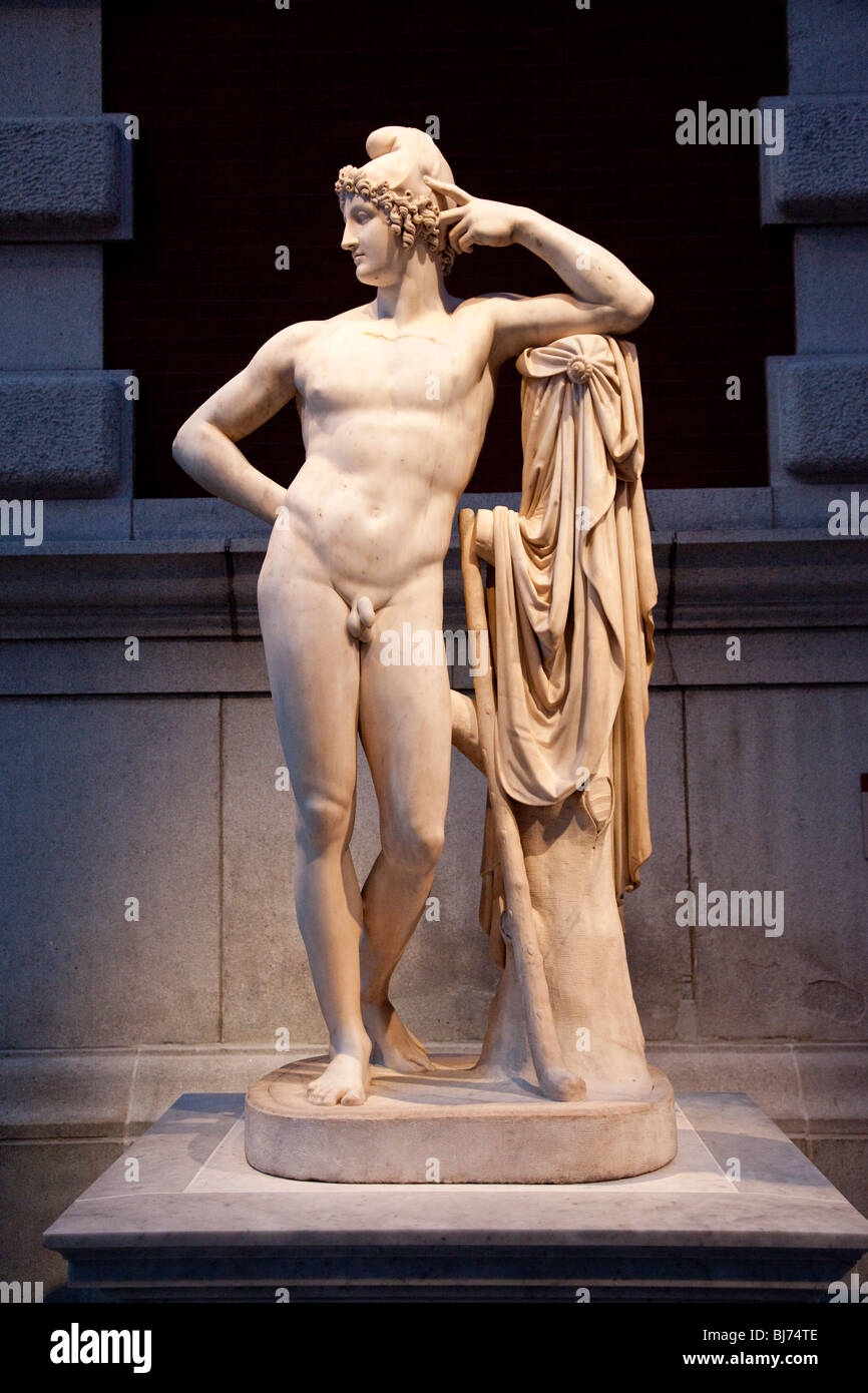 Paris, Antonio Canova, Metropolitan Museum of Art, NEW YORK Banque D'Images