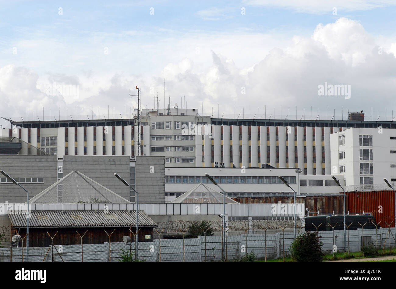 La prison de Stammheim, Stuttgart, Allemagne Banque D'Images