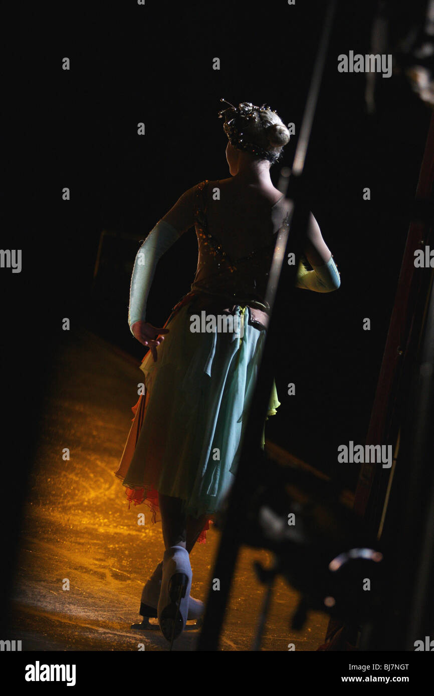 L'Imperial Ice Stars effectuer sur le lac wan "Ice' , à Tokyo, Japon, le Mardi, Septembre 4th, 2007. Banque D'Images