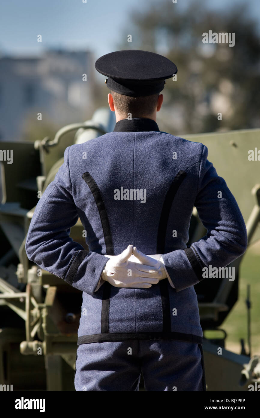 Défilé hebdomadaire à la Citadelle, Charleston, Caroline du Sud Banque D'Images