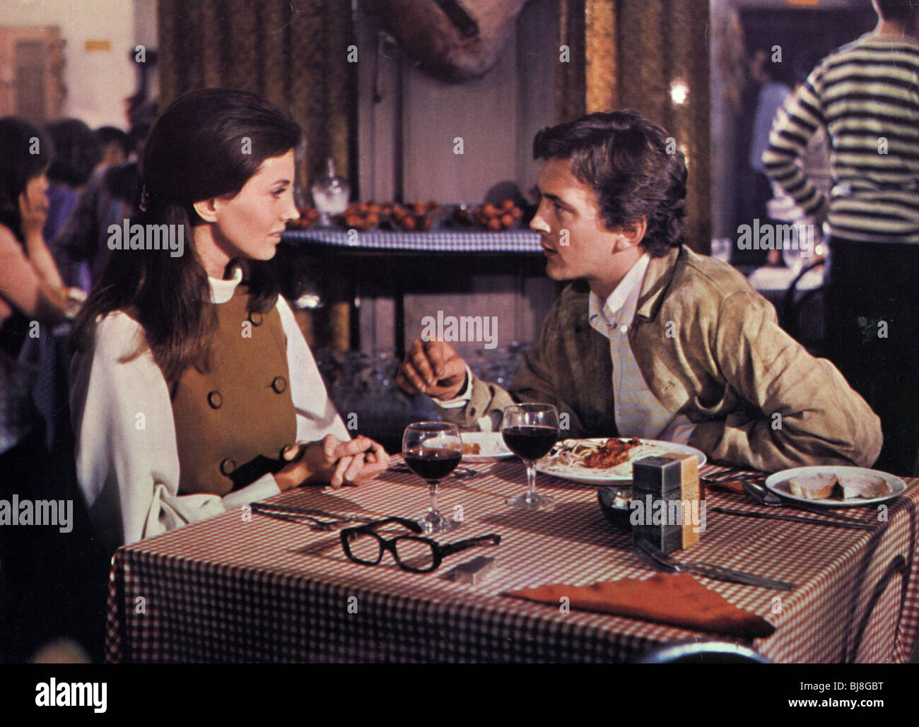 FRAGMENT DE LA PEUR - 1970 Columbia film avec David Hemmings et Gayle Hunnicutt Banque D'Images