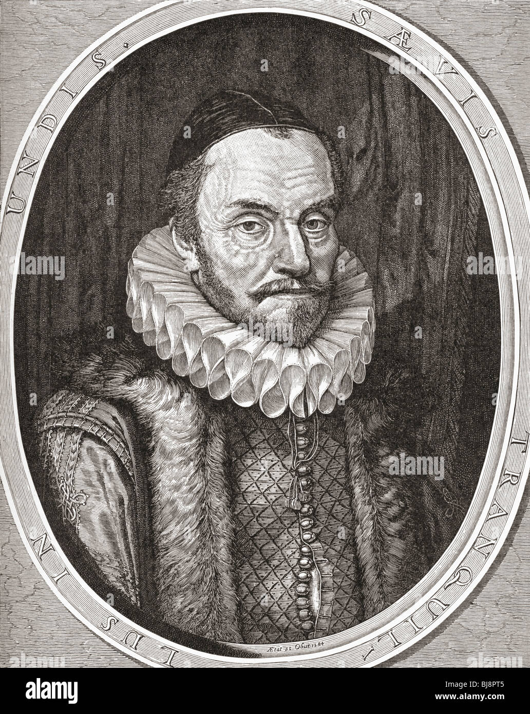 William I, Prince d'Orange, de 1533 à 1584. Également connu sous le nom de Guillaume le Taciturne ou William d'Orange. Banque D'Images