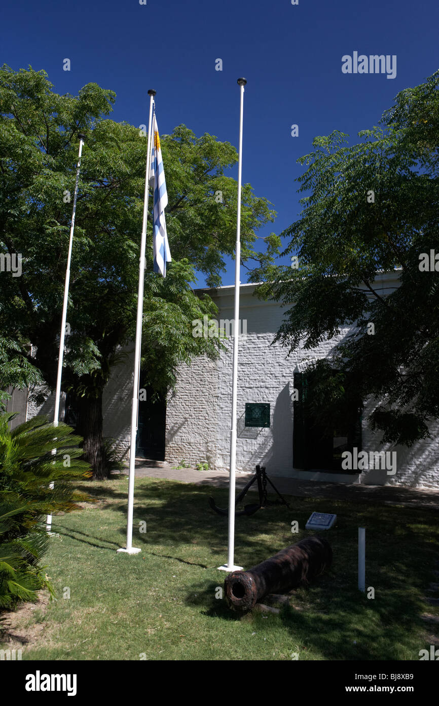 Armada nacional Museo Naval Museum national Marine uruguayenne Barrio Historico Colonia del Sacramento Uruguay Amérique du Sud Banque D'Images