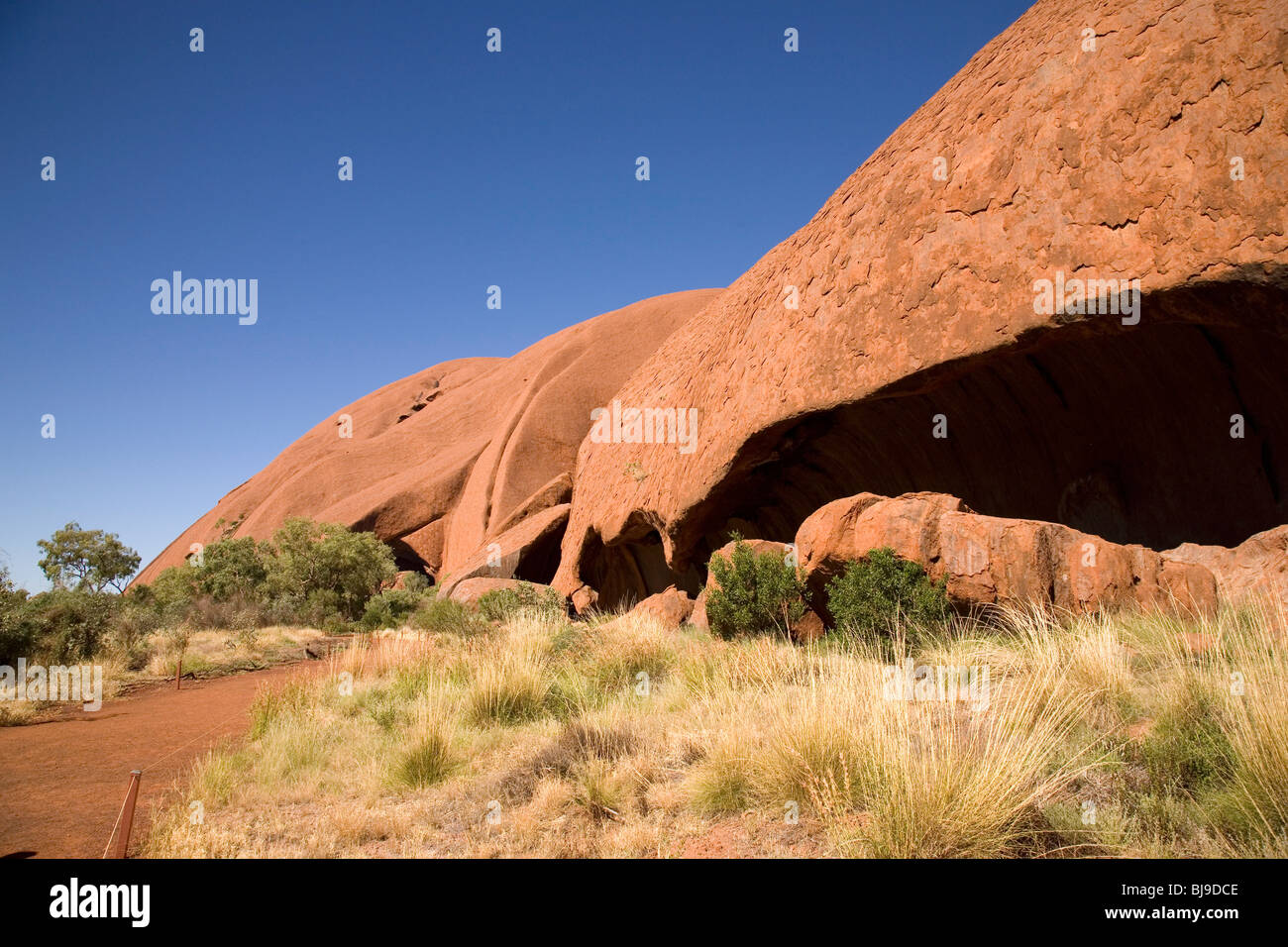 Voir d'Ayers Rock Banque D'Images