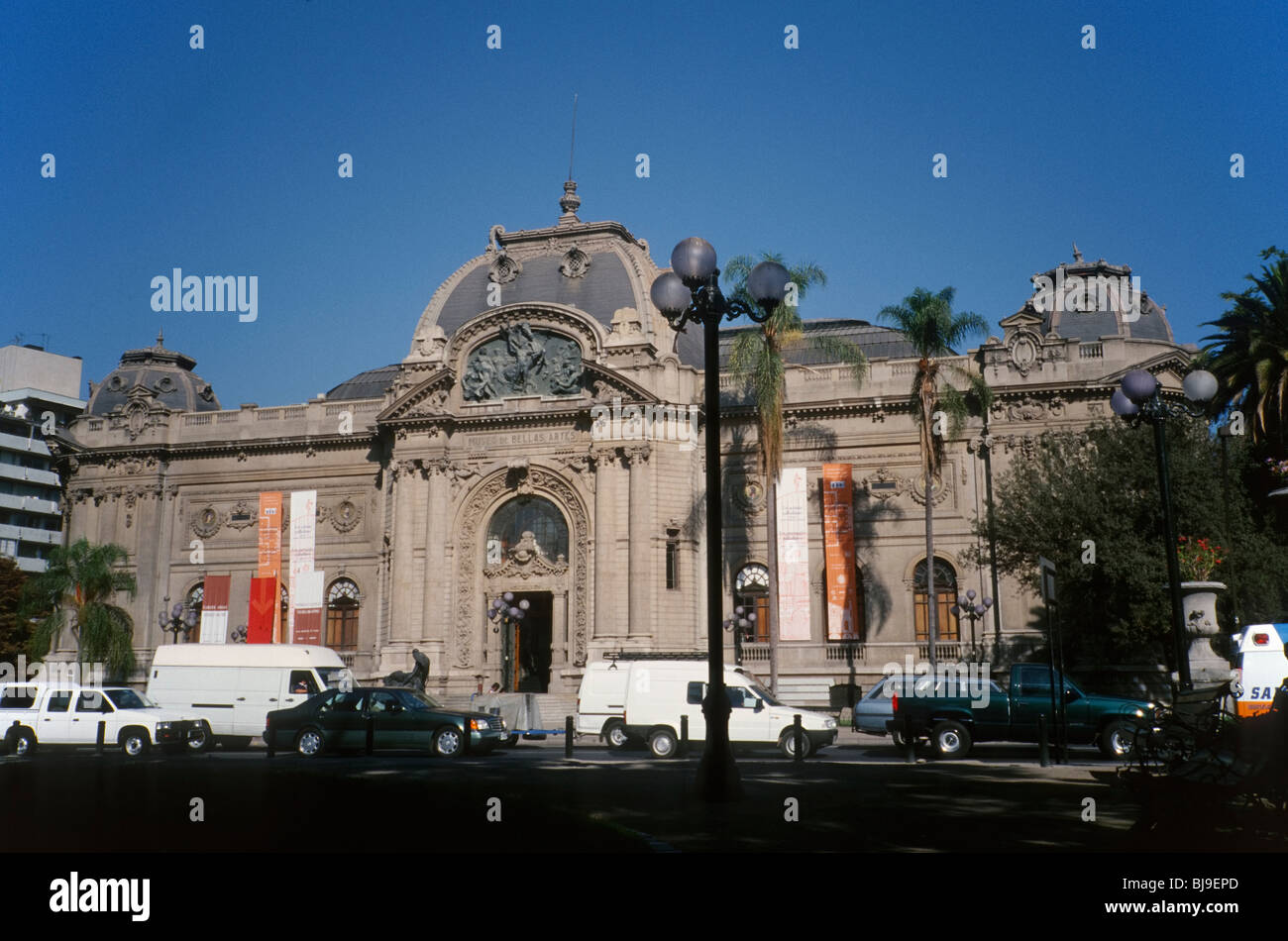 Santiago, Chili. Musée des Beaux Arts (Museo de Bellas Artes) Banque D'Images