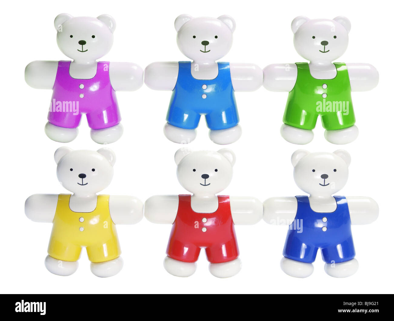 Nounours en plastique Banque D'Images