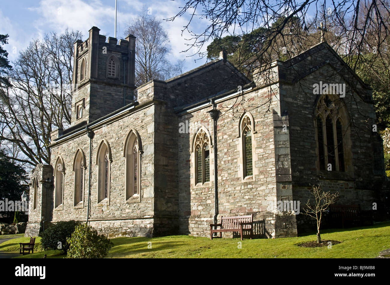 L'église St Mary, Rydal, Lake District, Cumbria, Royaume-Uni Banque D'Images