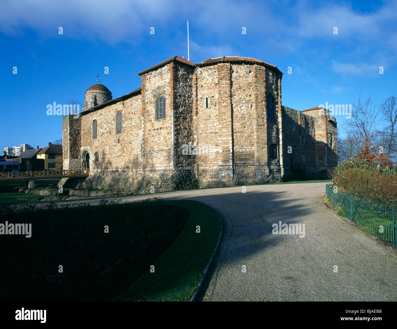 Château de Colchester, Essex, Angleterre Banque D'Images