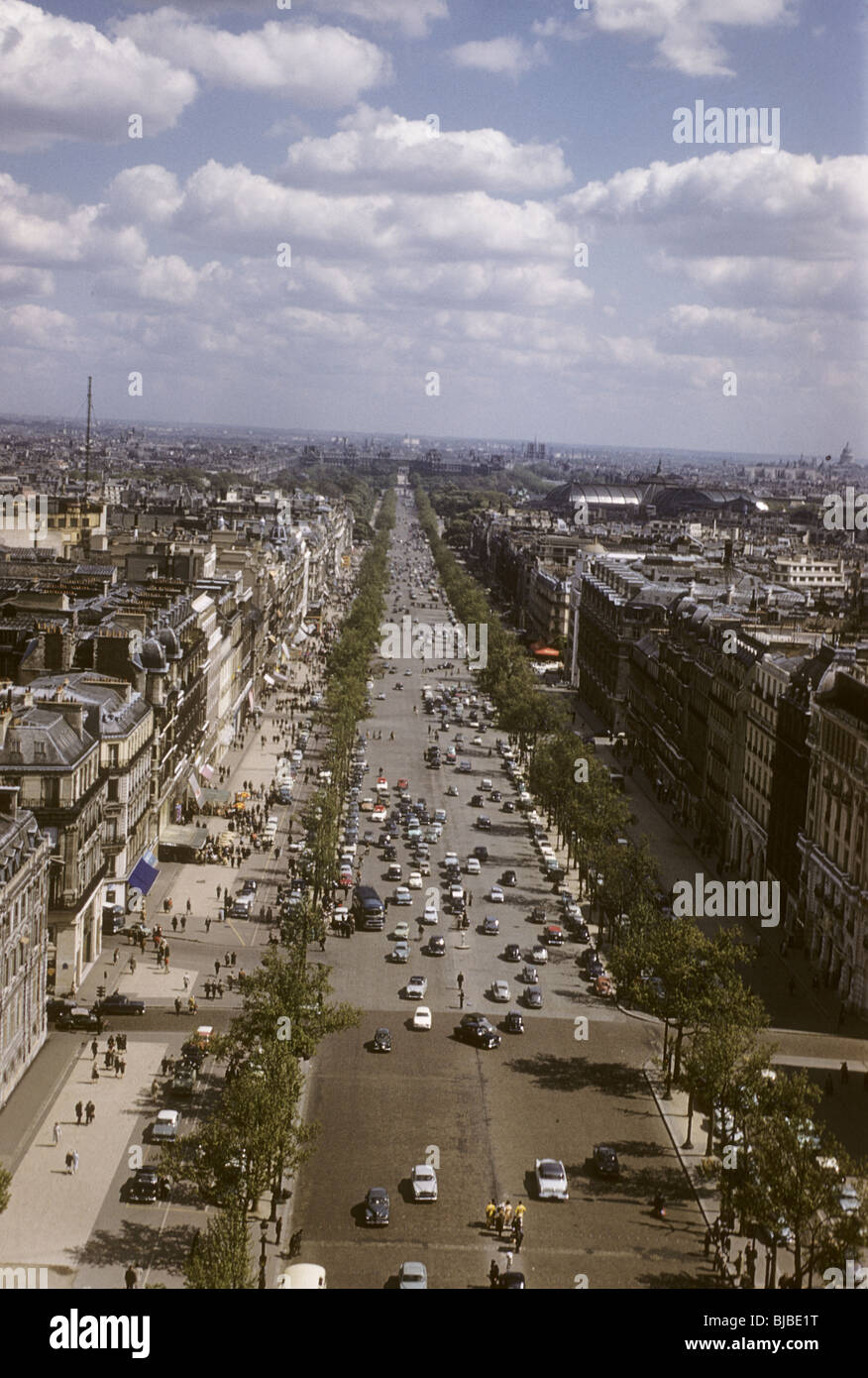 Paris, France, en 1959. Banque D'Images