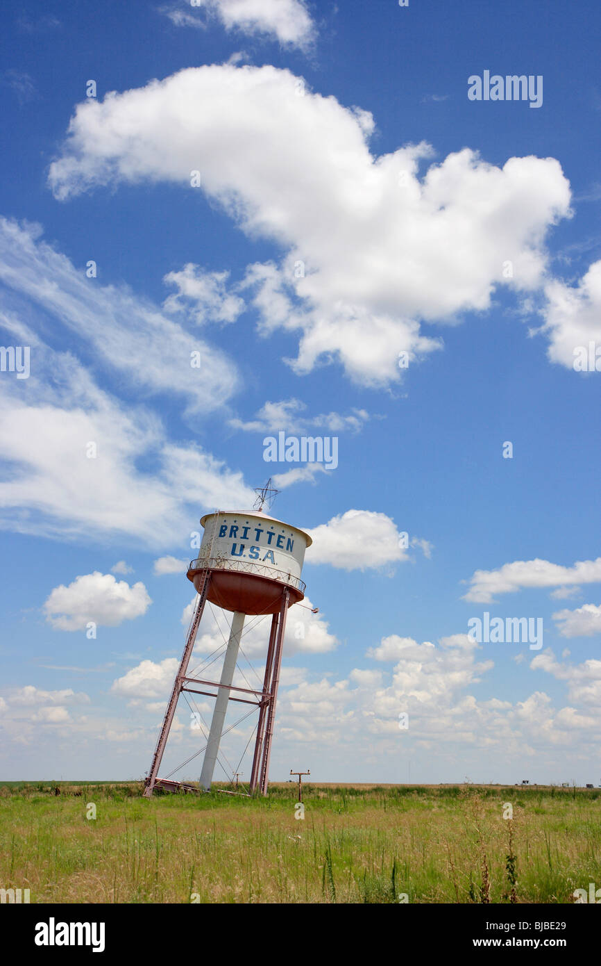 Leaning Water Tower, Groom, USA Banque D'Images