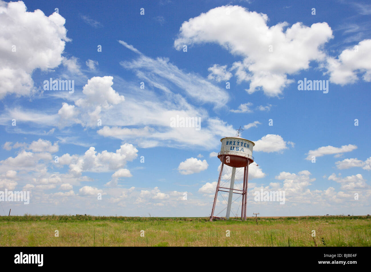 Leaning Water Tower, Groom, USA Banque D'Images