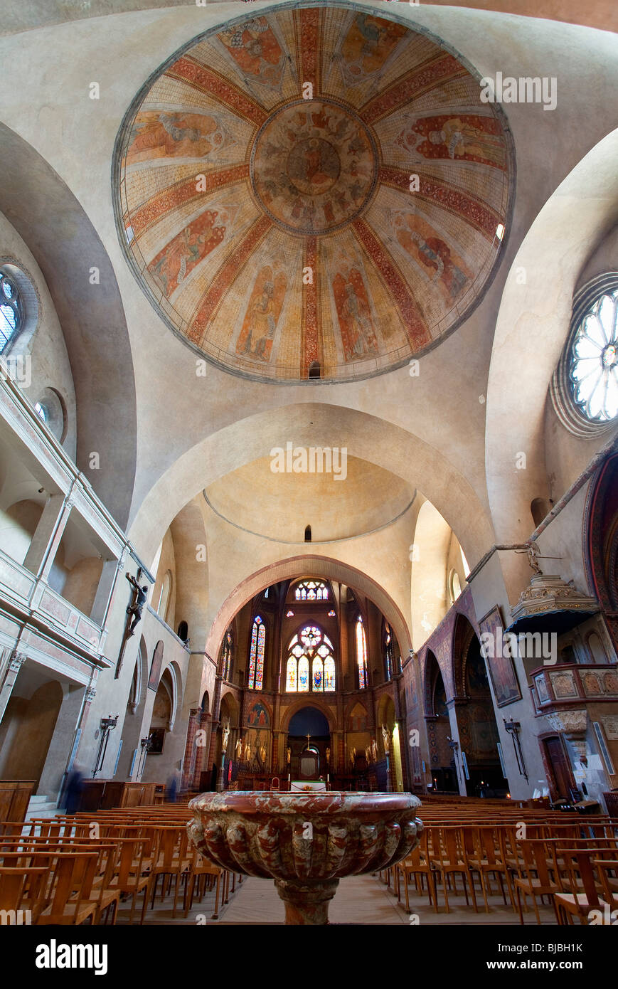 Cathédrale SAINT-ETIENNE, Cahors Banque D'Images