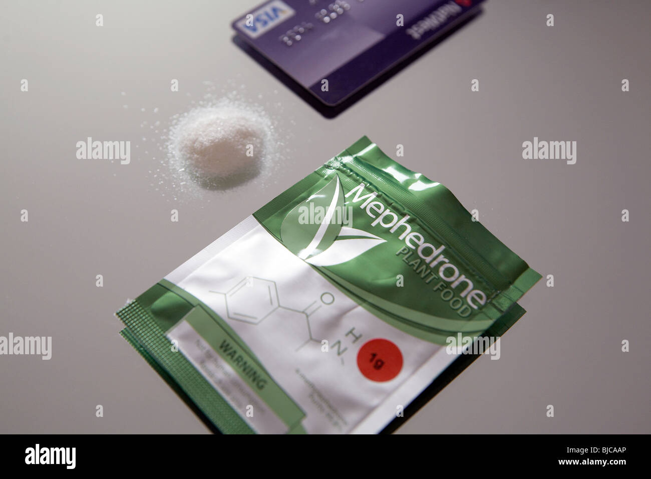 La méphédrone a acheté en ligne au Royaume-Uni Banque D'Images