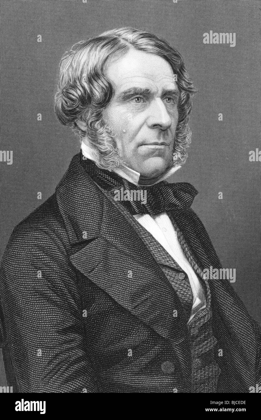 Robert Christison (1797-1882) gravure sur des années 1800. Toxicologue et médecin écossais. Banque D'Images