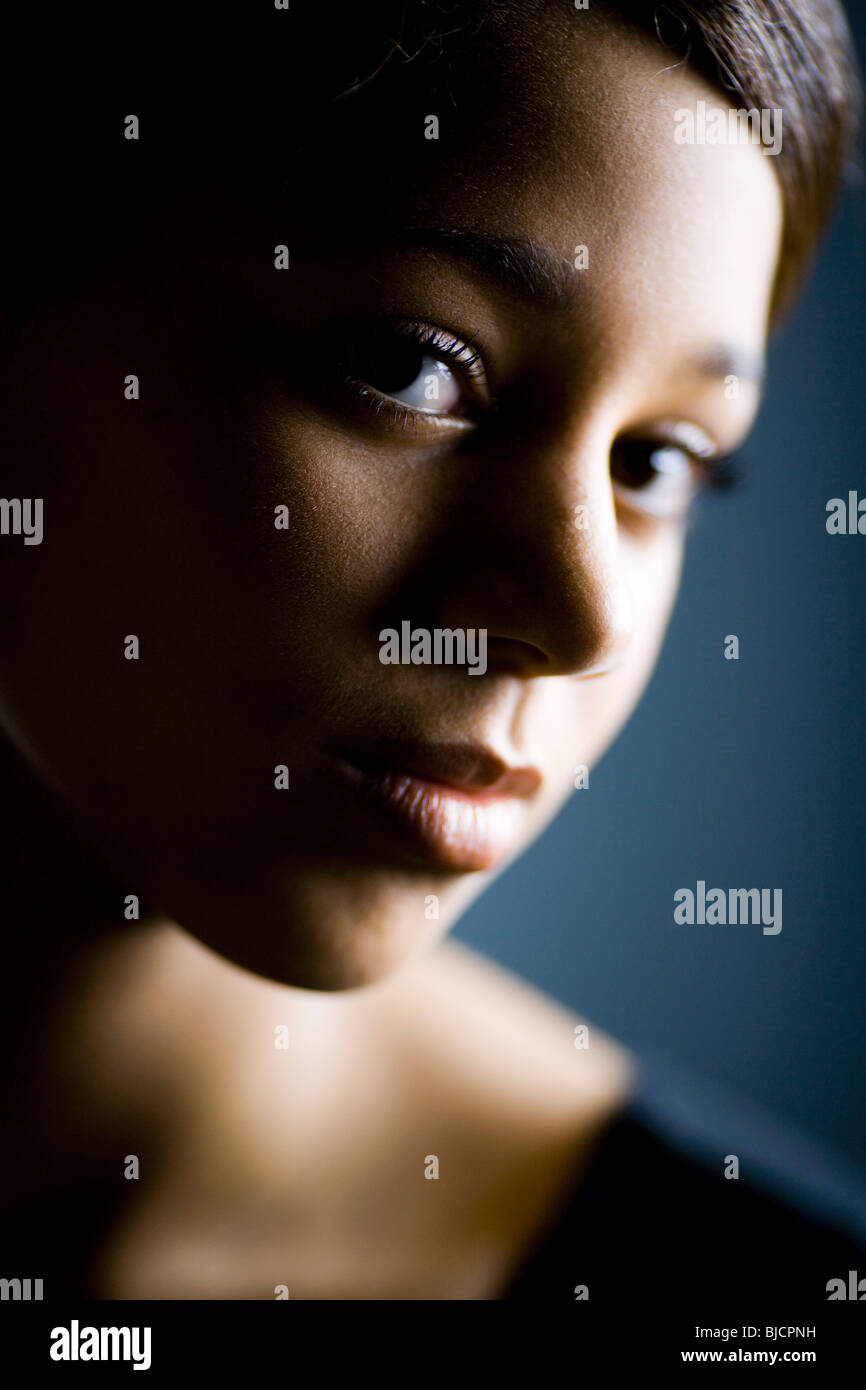 Close up of a Girl Banque D'Images