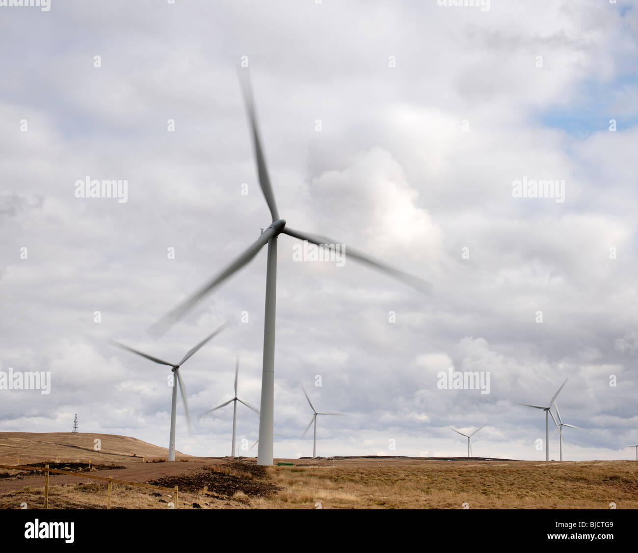 Whitelee Wind Farm, Eaglesham Moor, Glasgow, Ecosse Banque D'Images