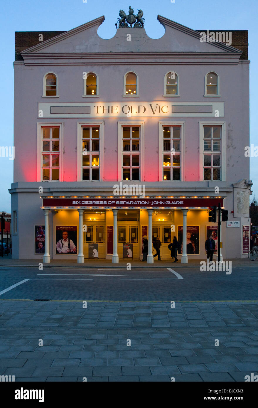 L'Old Vic Theatre situé sur la coupe près de Waterloo, Londres Banque D'Images