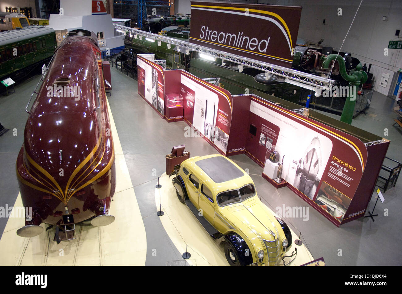 National Railway Museum, York Banque D'Images