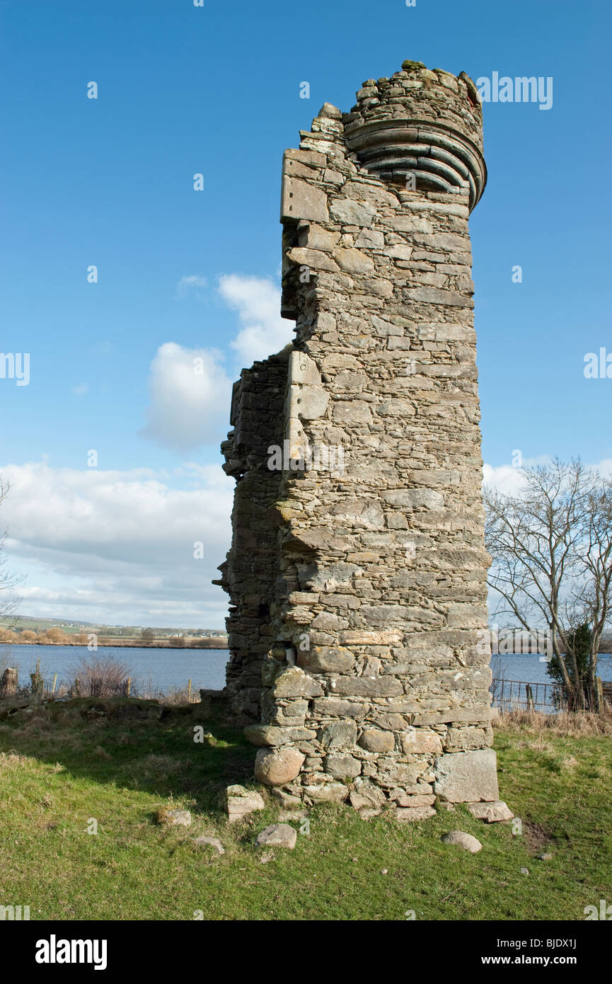 Mongavlin Château près de St Johnston Co Donegal Banque D'Images