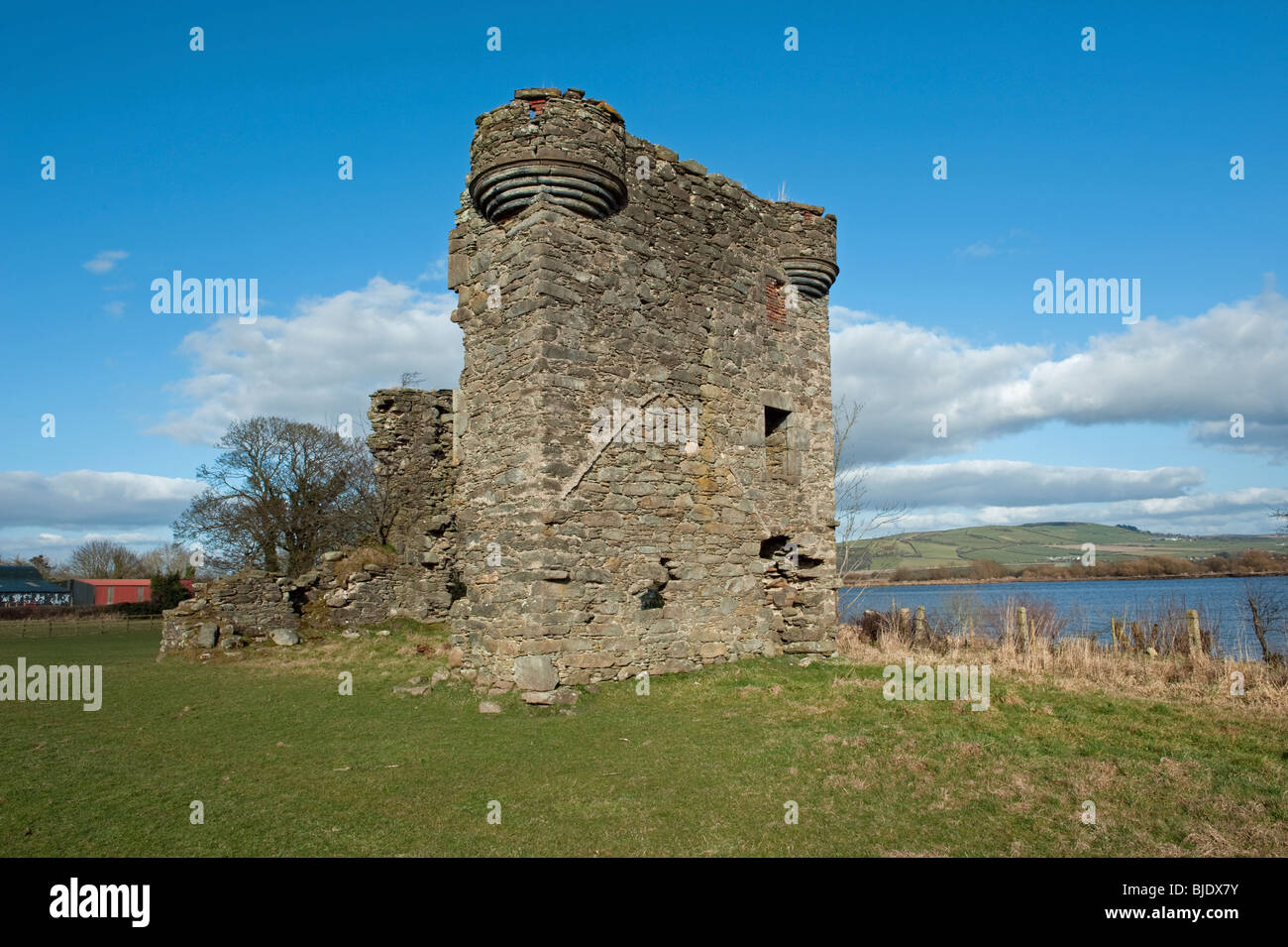 Mongavlin Château près de St Johnston Co Donegal Banque D'Images