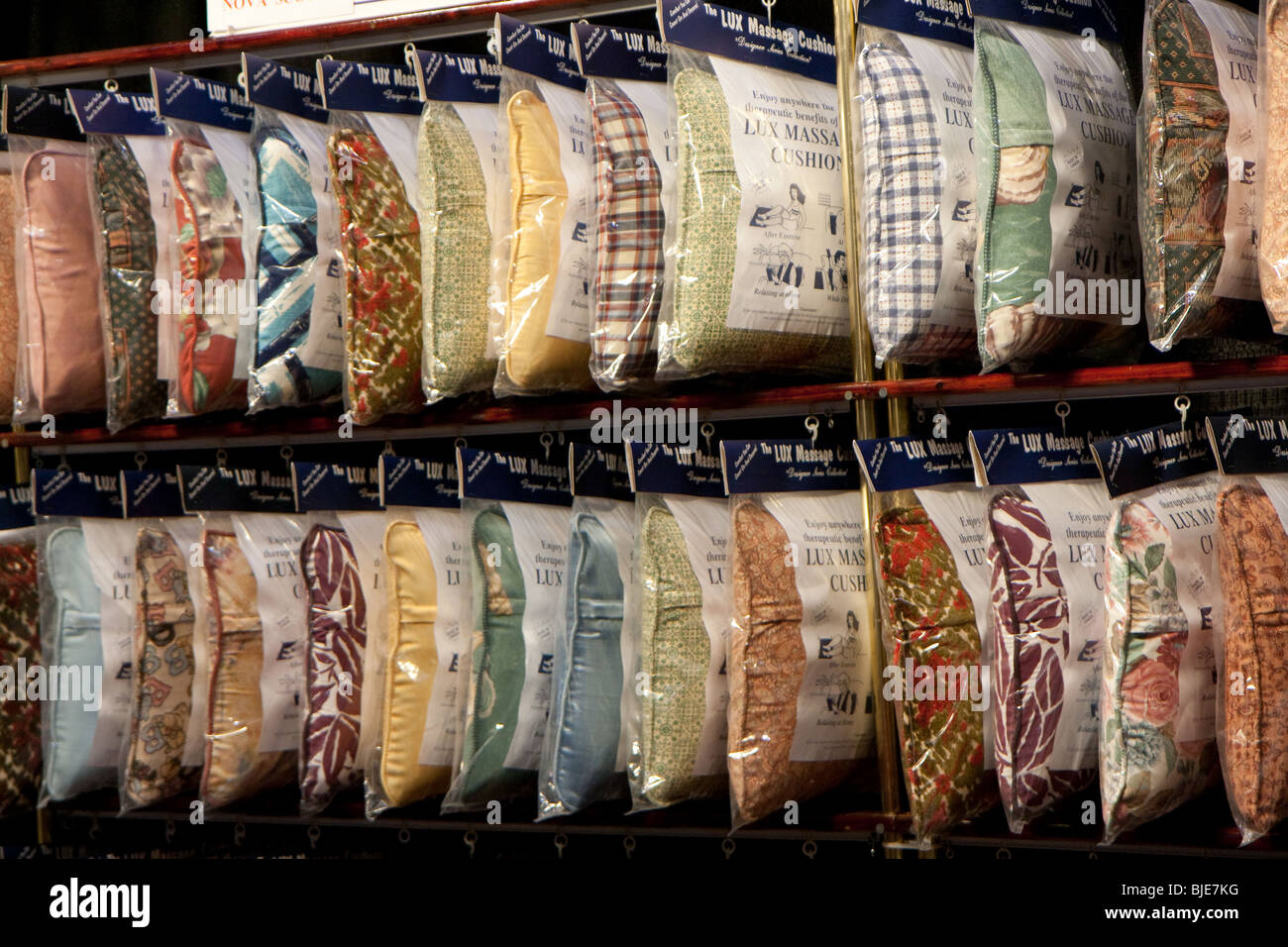 Coussin extérieur jardin de fleurs de l'événement mettent de nouveau suspendu show Banque D'Images